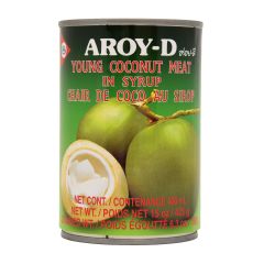 Aroy-D Young Coconut Meat in Syrup 440g 