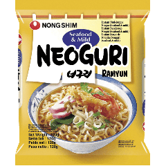 Nong Shim Neoguri Ramyun Seafood & Mild Noodle 120g