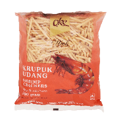 Oke Krupuk Udang Shrimp Cracker Sticks 500g