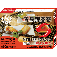 Tsing Tao Pittige Mini Loempia 40x20g