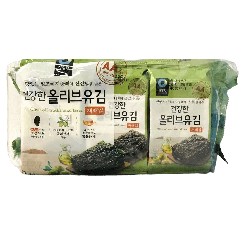 Chung Jung One Gekruide Zeewier Snack met Olijfolie 9x5g