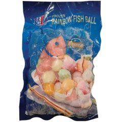 PFP Frozen Rainbow Fish Ball 250g 