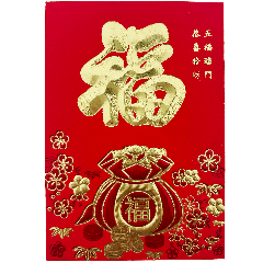 Oriental Lucky Envelope 22pcs 10x7cm