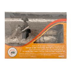 Ebi Frozen Black Tiger Shrimp 8/12 800g
