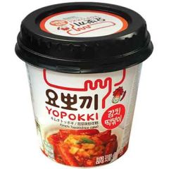 Yopokki Instant Topokki Rice Cake Cup Kimchi Flavour 115g