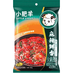 Little Sheep Mala Pittig Soepbasis voor Hot Pot 200g  