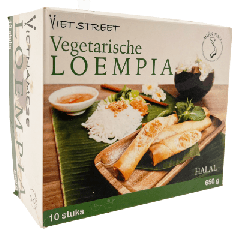 Viet Street Bevroren Vegetarische Loempia Halal 650g