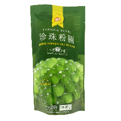 Wu Fu Yuan Tapioca Pearl Green Tea 250g
