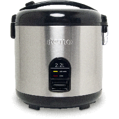 Remo Rice Cooker RVS Teflon 2.2ltr
