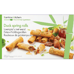 Bamboo Kitchen Loempia's Met Eend 400g