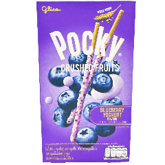Glico Pocky Crushed Fruits Blueberry Yoghurt Flavour 38g