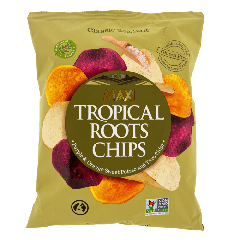Maxi Tropical Roots Chips Classic Sea Salt Flavour 100g