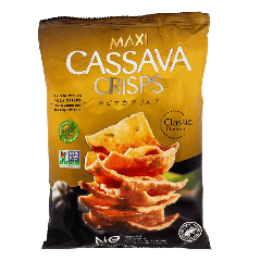 Maxi Cassava Crisps Classic Flavour 70g