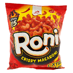 Dua Kelinci Roni Crispy Macaroni Spicy Level 15 140g