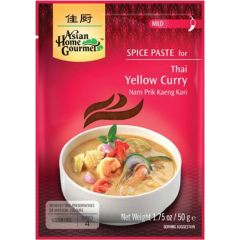 Asian Home Gourmet Spice Paste Thai Yellow Curry 50g 