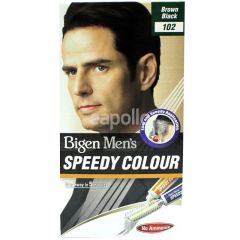 Bigen Men's Speedy Colour Brown Black No. 102