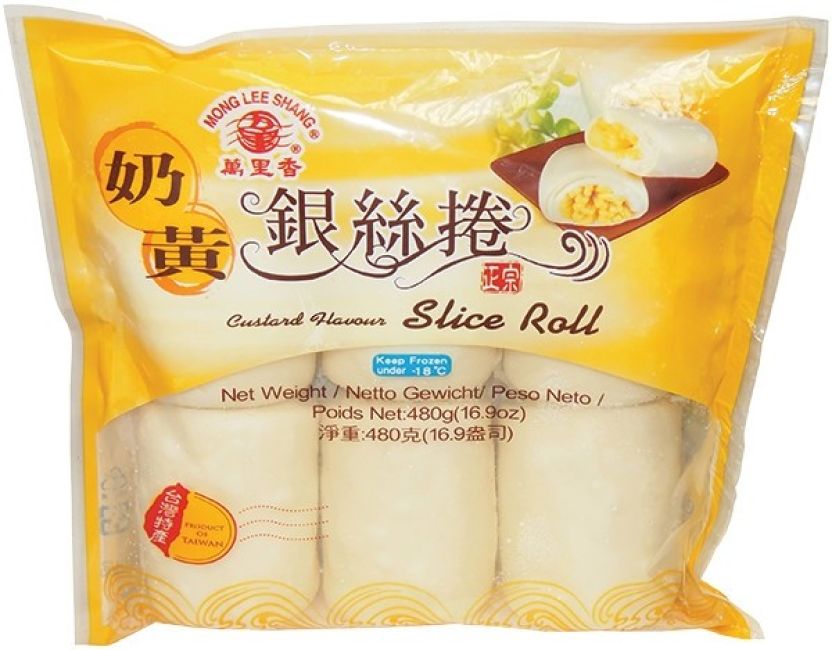 MLS Frozen Custard Flavour Slice roll 480g
